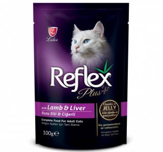 Reflex Plus Pouch Kuzu Etli ve Ciğerli 100 gr Kedi Maması kullananlar yorumlar